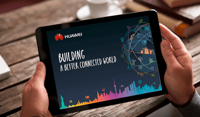 Дизайн презентации Huawei