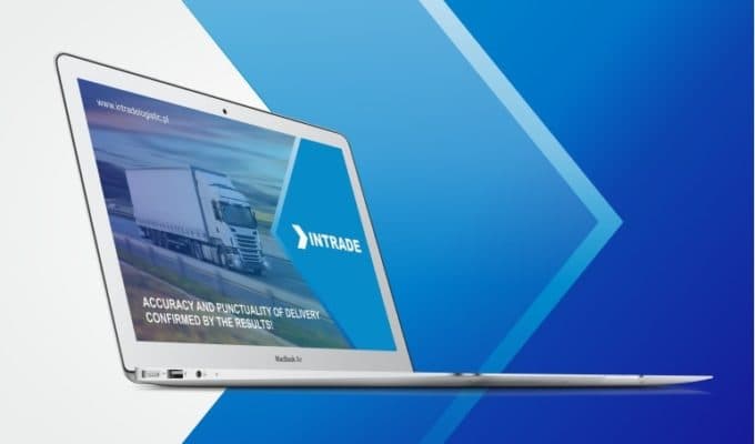 Разработка презентации для логистической компании INTRADE