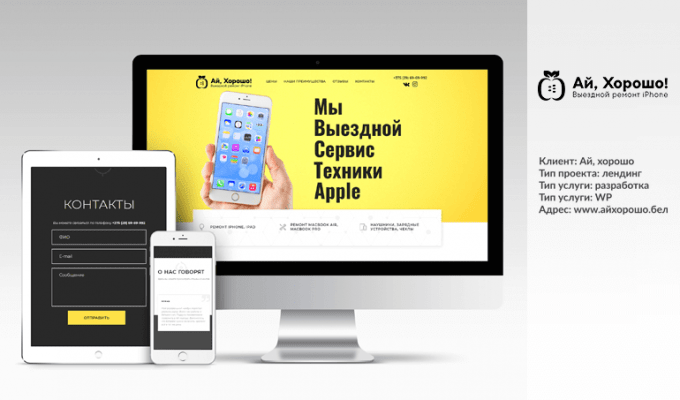 Услуги по ремонту iPhone